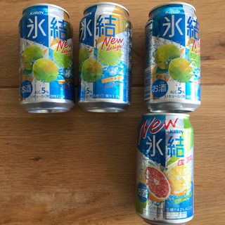 氷結 缶チューハイ 梅酒 グレープフルーツ