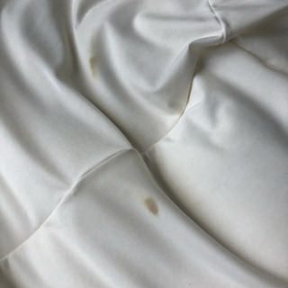 無印良品 体にフィットするソファ 本体 カバー赤の画像