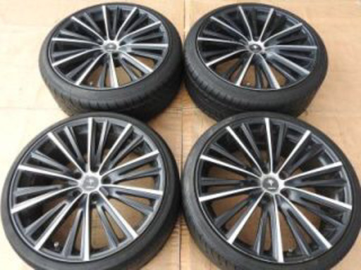 クレンツェ マジス ホイール タイヤセット 19インチ 4本 ブラックポリシュ