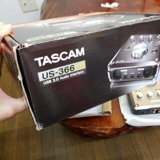 【超美品】TASCAM US-366 オーディオインターフェースの画像