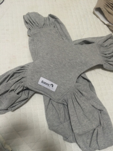 コニー抱っこひも s グレー