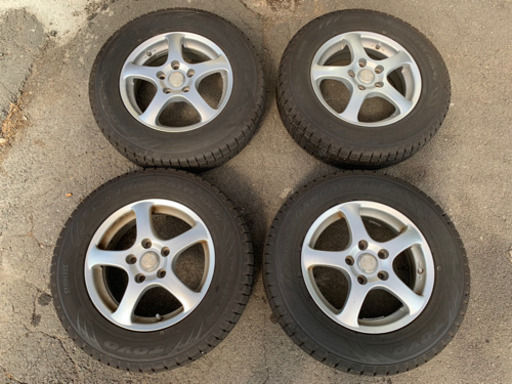 175/80/R15アルミ付きスタッドレス