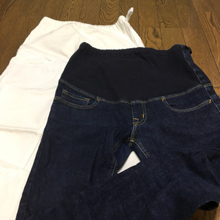 無印良品 マタニティボトムス ２着 Mサイズ