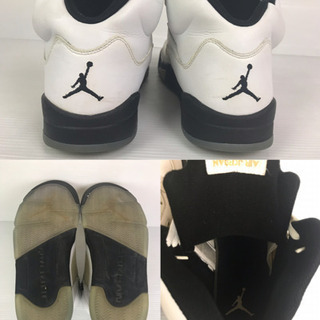 ジョーダン レトロ5 28.5cm ゴールド オリンピック 限定 スニーカー 靴の画像