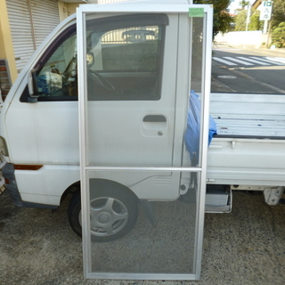網戸 アミド アルミ製 サイズ77×169 県営アパート 市営住...
