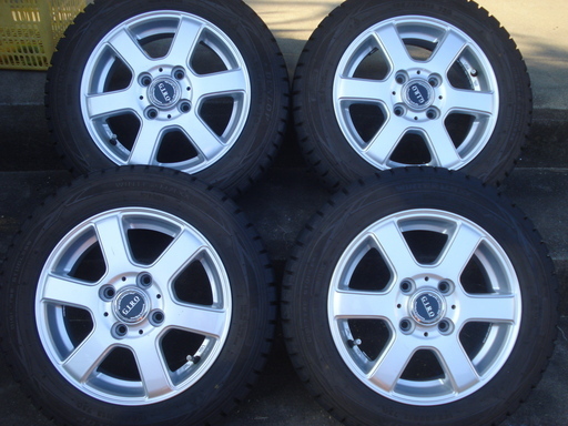 155/65R13　軽自動車用スタッドレスタイヤ・アルミセット　中古