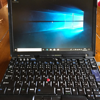 【半額へ値下げ】ThinkPad X60s(Win10)