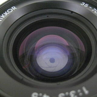 税込 中古美品 Nikon ニコン 一眼レフ フィルムカメラ F-501 AF NIKKOR 35-70mm レンズ 動作OK! の画像
