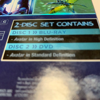 アバターBLURAY＋DVD2枚組セットの画像