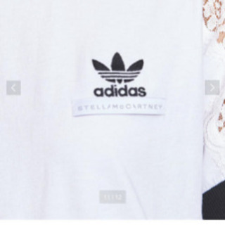 【新品】ステラマッカートニー × アディダス レーストリム Tシャツの画像