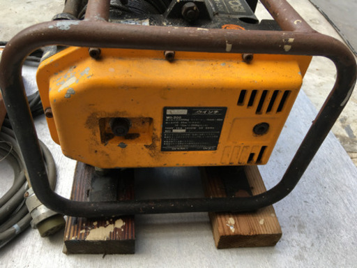 リョービ電動ウインチ WI-200 最大荷重　200kg リモコン付き