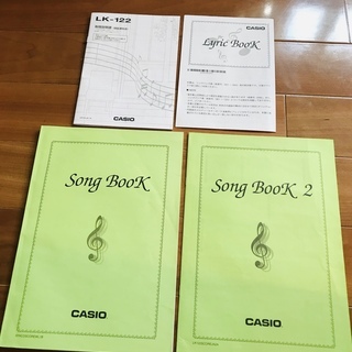 CASIO 光ナビゲーションキーボード　LK-122の画像