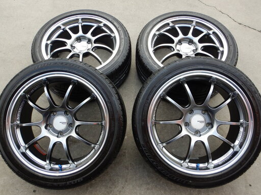 美品♪　アドバンＲＺ－ＤＦ　１８インチ　鍛造ホイール　ＷＲＸ，インプレッサ