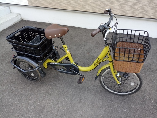 大人用 三輪車 チャクル ノーパンク