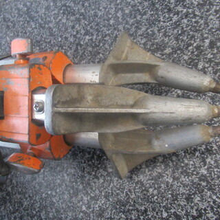 中古 メーカー不明 オートレベル用 三脚 ① 測量 レーザーの画像