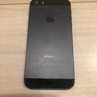 iPhone5 ブラック 16GBの画像