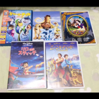 ディズニーDVD5つセット