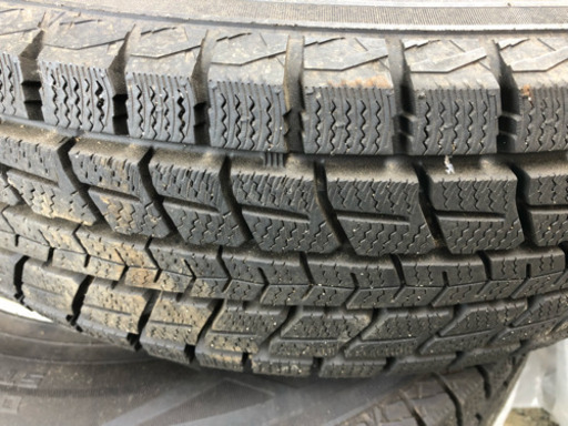 スタッドレスタイヤ175 80 R15三菱ホイールセット