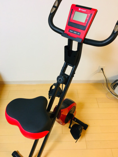 フィットネスバイク 折りたたみ式 静音 小型 心拍数計測