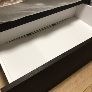 ニトリ セミダブルベット 収納ケース付き(フレームのみ) 11/19在庫ありの画像
