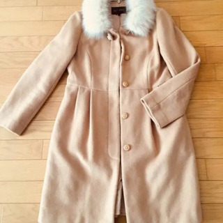 「美品」ダズリン ロングコート 定価1万6,000レディース フ...