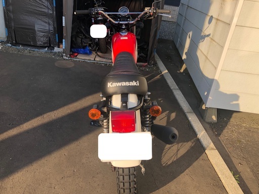 走行距離1041km！カワサキ KAWASAKI 250TR