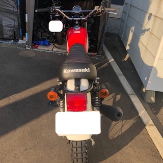 走行距離1041km！カワサキ KAWASAKI 250TR