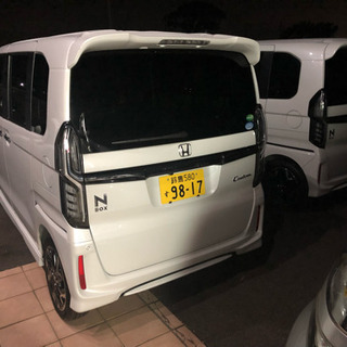 登録未使用車 N-BOX カスタムターボ G Lパッケージ ホンダセンシングの画像