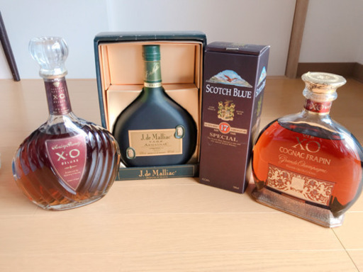 大幅値下げ❣️【古酒】お得！新品未開封4本セット ウイスキー等