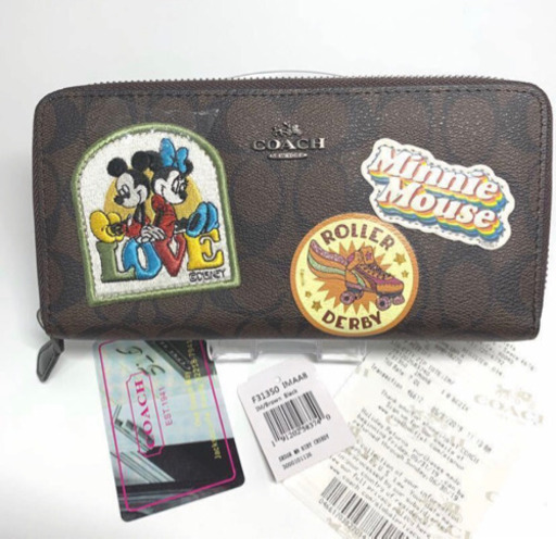コーチディズニーコラボ長財布