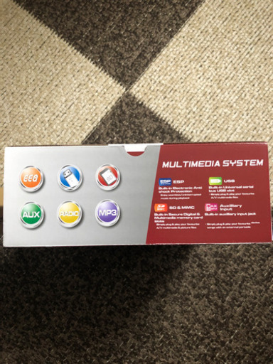 【新品】1DIN 車載用DVDプレイヤー