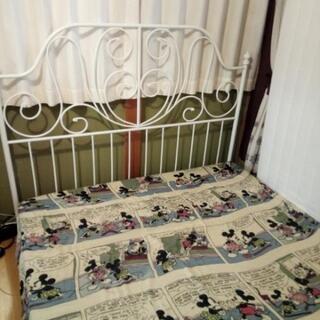 ニトリの姫系ダブルベッド＆IKEAのマットレス  最後までお読み...