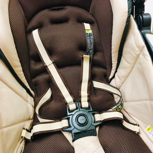 美品✨コンビベビーカー  ネムリエ オート4キャス 両対面式 清掃済 人気色のブランベージュ