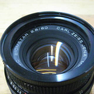 税込 中古品 CARL ZEISS JENA DDR ヴィンテージレンズ MC BIOMETAR 2.8/80 27781 ツァイスの画像