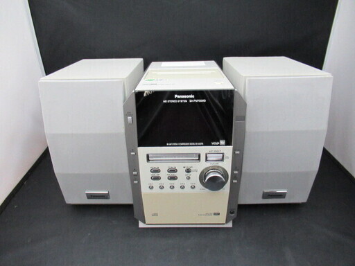 中古品 Panasonic パナソニック CD5チェンジャー SA-PM700MD コンポ CD MD カセット システムコンポ 動作確認済み