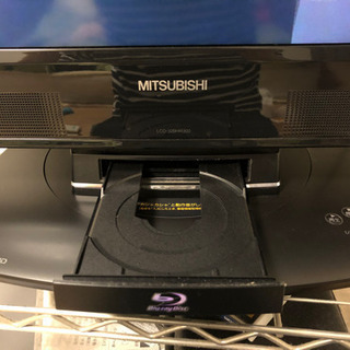 三菱 REAL 32インチ ブルーレイ＆ハードディスクレコーダーの両方を内蔵液晶テレビの画像