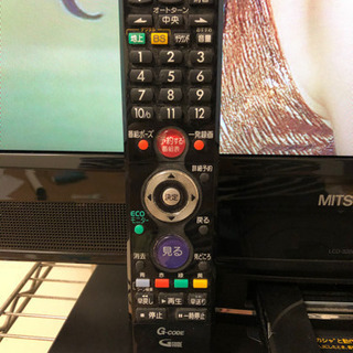 三菱 REAL 32インチ ブルーレイ＆ハードディスクレコーダーの両方を内蔵液晶テレビの画像