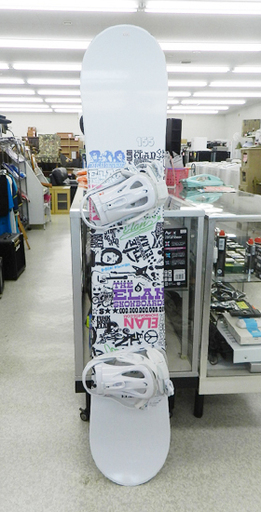 ELAN/エラン スノーボード 155㎝＆HEAD/ヘッド バインディング 2点セット  ☆ PayPay(ペイペイ)決済可能 ☆ 札幌市 北区 屯田