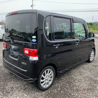 分割、審査なし自社ローンあり タント 平成23年式 走行7万キロ 車検2年付き キーレス 修復歴なし 左側スライドドア タイミングチェーン の画像