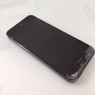 iPhone 3GS 32GB(黒）と iPhone 5(クレー） ソフトバンクモバイル　ジ  ャンク　2点セット　部品取り等にの画像