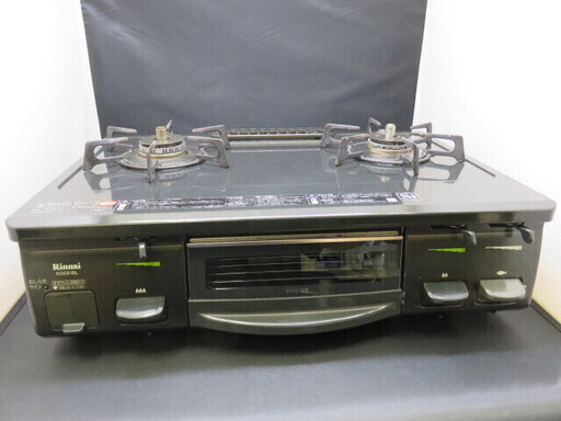 2013年製 中古 動作品 Rinnai リンナイ ガステーブル RT61GH 左強火 都市ガス用 ガス台 ガスコンロ
