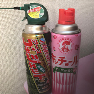 アースゴキブリジェット＆キンチョール(ローズの香り)