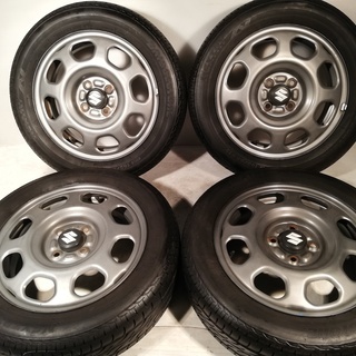 165/65R15 ハスラー　純正　ノーマルタイヤセット　15x4.5J 横浜市旭区　脱着可能　