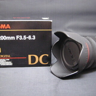 中古品 SIGMA シグマ 一眼レンズ 18-200mm F3....