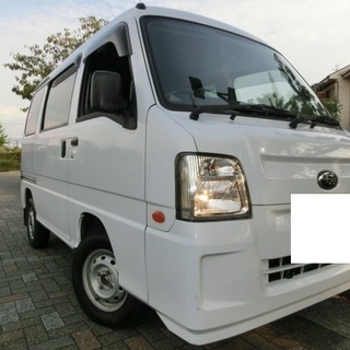 ★売約済み　２３年９月　スバルサンバーＶ４ＷＤ　トランスポーター　フル装備　　タイヤ山は充分有ります　予備検査済み！の画像