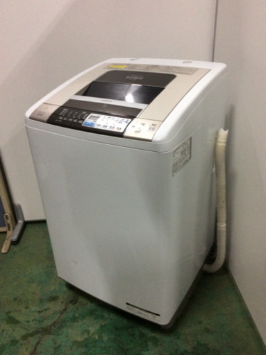若干傷アリ特価♪ 乾燥機能付大型洗濯機 日立  8.0/4.5kg  ★送料無料地域あり★  ♪2人暮らし、ファミリーにオススメ