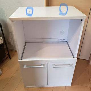 キッチンに置くラックの画像