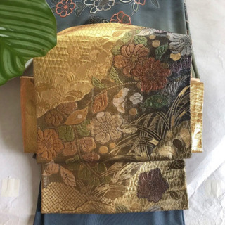 袋帯★辻が花★美品★正絹