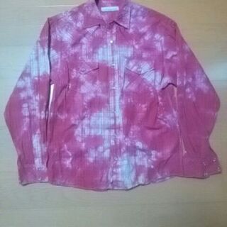 armee francaise シャツ　Lサイズ　チェック柄
