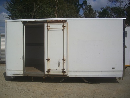 ♪ハAA21♪物置♪コンテナ♪スライドドア付き♪アルミ箱♪